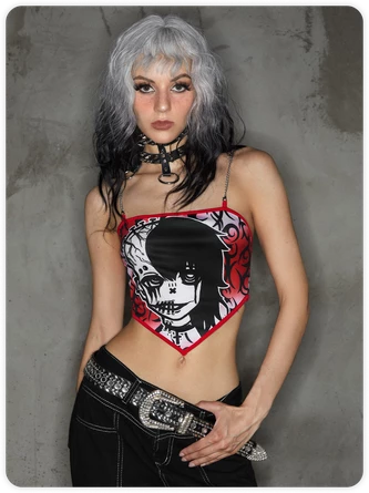 Kollyy Street Red Top Tank Top & Cami 1 Kollyy Street Red Top Tank Top & Cami