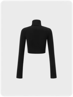 Kollyy Street Black Hotfix Rhinestone Party Top Outwear -Tops Sales b1a78c38d12d3d07e9195fce2168bdce