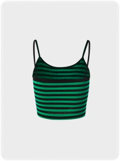 Kollyy Street Green Striped Metal Top Tank Top & Cami 7 Kollyy Street Green Striped Metal Top Tank Top & Cami -Tops Sales b1b4da7dfca6406f4e1f70124553fe93