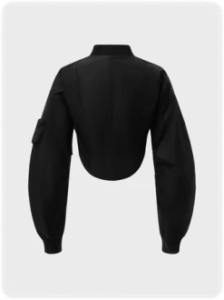 Kollyy Edgy Black Asymmetrical Design Long Sleeve Top Outwear 16 Kollyy Edgy Black Asymmetrical Design Long Sleeve Top Outwear -Tops Sales b22820b69d858b8cdd07ae0354b146d7