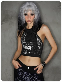 Kollyy Street Black Top Tank Top & Cami