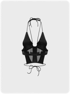 Kollyy Black Top Tank Top & Cami -Tops Sales b3403bca4fd952e8faa7384543783757