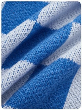 Kollyy Casual Blue Top Sweater 3 Kollyy Casual Blue Top Sweater - Image 3