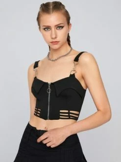 Kollyy Fashion Black Top Tank Top & Cami 15 Kollyy Fashion Black Top Tank Top & Cami -Tops Sales b3a2f735c1c490aa73dbc96c1a440558