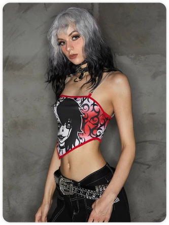 Kollyy Street Red Top Tank Top & Cami 3 Kollyy Street Red Top Tank Top & Cami - Image 3