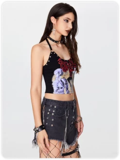 Kollyy Street Black Top Tank Top & Cami -Tops Sales b578f25f536e2bdb4dfde70de42f284c