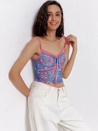 Kollyy Blue Top Tank Top & Cami 4 Kollyy Blue Top Tank Top & Cami - Image 4