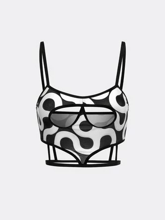 Kollyy White Top Tank Top & Cami 1 Kollyy White Top Tank Top & Cami