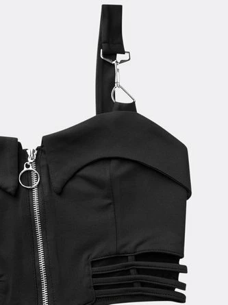 Kollyy Fashion Black Top Tank Top & Cami 9 Kollyy Fashion Black Top Tank Top & Cami - Image 9