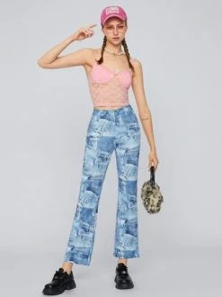 Kollyy Pink Lace Top Tank Top & Cami -Tops Sales bafd447f40e7c686d9b87b01ab0888cb