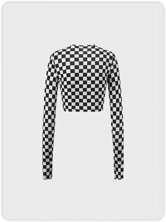 Kollyy Punk Black-White Top T-Shirt 4 Kollyy Punk Black-White Top T-Shirt - Image 4