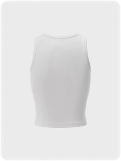 Kollyy Casual White Top Tank Top & Cami 7 Kollyy Casual White Top Tank Top & Cami -Tops Sales bb998ec2aa9e3089706048619bd13c70