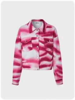 Kollyy Casual Deep Red Top Outwear