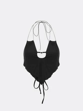 Kollyy Black Top Tank Top & Cami 2 Kollyy Black Top Tank Top & Cami - Image 2