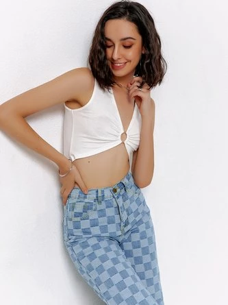 Kollyy Casual Black Top Tank Top & Cami 2 Kollyy Casual Black Top Tank Top & Cami - Image 2