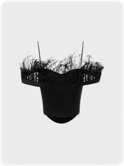 Kollyy Y2K Black Spaghetti Strap Irregular Hem Party Top Tank Top & Cami -Tops Sales c17ac33ccd25930fe75876789f936908