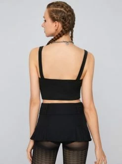 Kollyy Fashion Black Top Tank Top & Cami 23 Kollyy Fashion Black Top Tank Top & Cami -Tops Sales c1e37245456f50099088d822ac0bb323