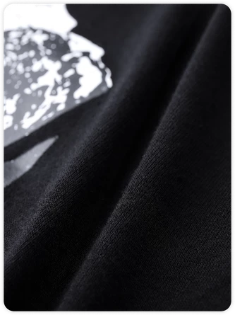 Kollyy Black Skull Short Sleeves Halloween Top T-Shirt 2 Kollyy Black Skull Short Sleeves Halloween Top T-Shirt - Image 2