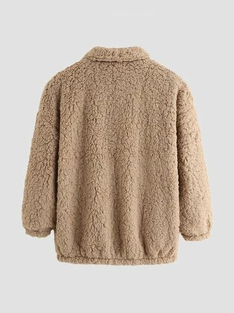 Kollyy Casual Brown Top Outwear 4 Kollyy Casual Brown Top Outwear - Image 4