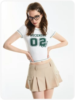 Kollyy Vintage White Top T-Shirt