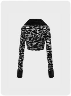 Kollyy Vintage Black-White Top Outwear -Tops Sales c355050e961e92a654474f6dab150bf3