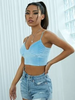 Kollyy Sweet Blue Top Tank Top & Cami 8 Kollyy Sweet Blue Top Tank Top & Cami -Tops Sales c3a4039ebee6b4d3bfaac79b4084dc72