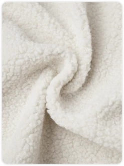 Kollyy Street White Sherpa Top Outwear -Tops Sales c431aff60d2e60a7c25122d274274167