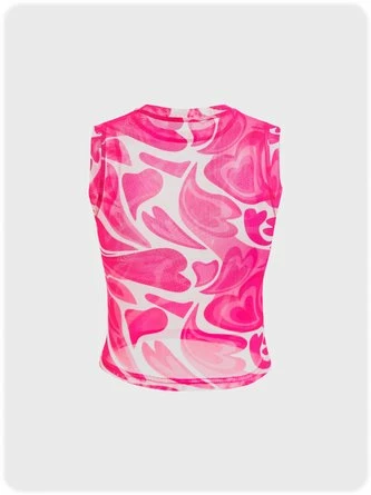 Kollyy Casual Pink Top Tank Top & Cami 3 Kollyy Casual Pink Top Tank Top & Cami - Image 3