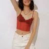 Kollyy Red Top Tank Top & Cami