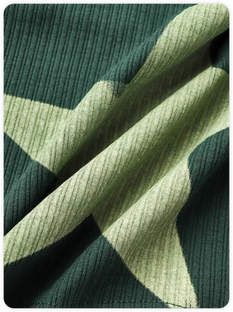 Kollyy Street Green Star Top Tank Top & Cami 3 Kollyy Street Green Star Top Tank Top & Cami - Image 3