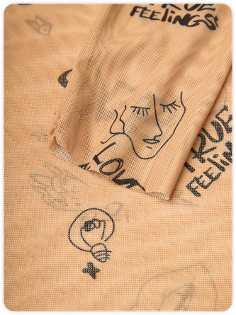 Kollyy Y2k Khaki Mesh Top Bodysuit 2 Kollyy Y2k Khaki Mesh Top Bodysuit - Image 2