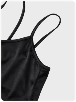 Kollyy Black Top Tank Top & Cami -Tops Sales cb988909d2fd40e85b7486ba94a87bc6