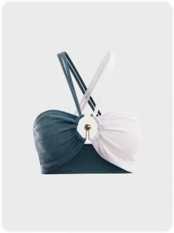 Kollyy Casual Blue Top Tank Top & Cami