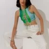 Kollyy Sweet Green Top Tank Top & Cami