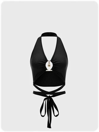 Kollyy Black Top Tank Top & Cami 1 Kollyy Black Top Tank Top & Cami