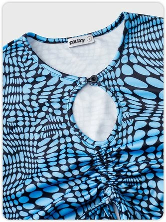 Kollyy Preppy1 Black-Blue Top T-Shirt 2 Kollyy Preppy1 Black-Blue Top T-Shirt - Image 2