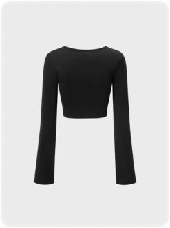 Kollyy Punk Black V-Neck Hotfix Rhinestone Top T-Shirt -Tops Sales ce8ab9d36fbbc6d9b32aee0bcd976d4e