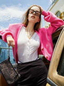 Kollyy Sweet Pink Top Sweater