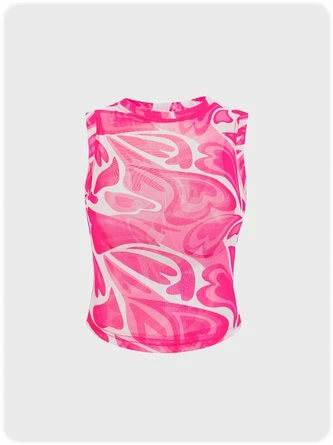 Kollyy Casual Pink Top Tank Top & Cami 1 Kollyy Casual Pink Top Tank Top & Cami