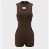 Kollyy Street Brown Top Jumpsuit