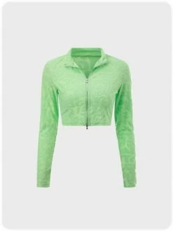 Kollyy Casual Green Top T-Shirt