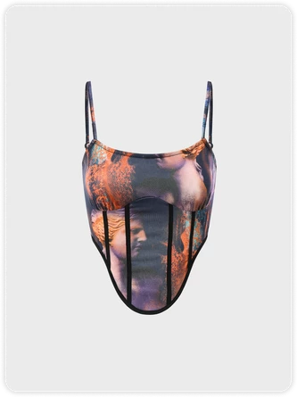 Kollyy Vintage Multicolor Top Tank Top & Cami 1 Kollyy Vintage Multicolor Top Tank Top & Cami