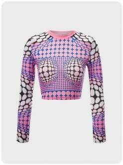 Kollyy Casual Pink Top T-Shirt