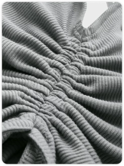 Kollyy Y2K Gray Drawstring V-Neck Back To School Top Tank Top & Cami -Tops Sales d282d346bb6d14302ffd4d48cf53ed03