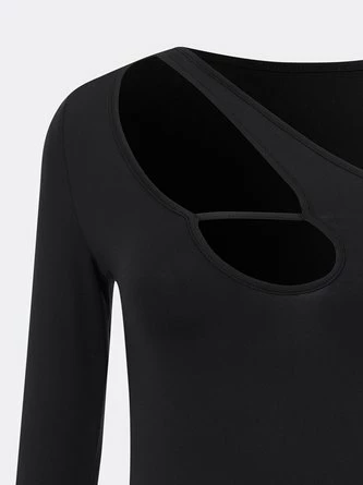 Kollyy Casual Black Top T-Shirt 9 Kollyy Casual Black Top T-Shirt - Image 9
