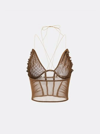 Kollyy Brown Top Tank Top & Cami 7 Kollyy Brown Top Tank Top & Cami - Image 7