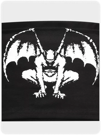 Kollyy Street Black Tube Top Halloween Top Women Top 2 Kollyy Street Black Tube Top Halloween Top Women Top - Image 2