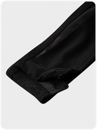 Kollyy Street White Patchwork Mesh Top Bodysuit 3 Kollyy Street White Patchwork Mesh Top Bodysuit - Image 3