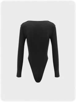 Kollyy Edgy Black Lace Up Top Bodysuit 7 Kollyy Edgy Black Lace Up Top Bodysuit -Tops Sales d4e3d88d48e9d04e6d6966c831000209