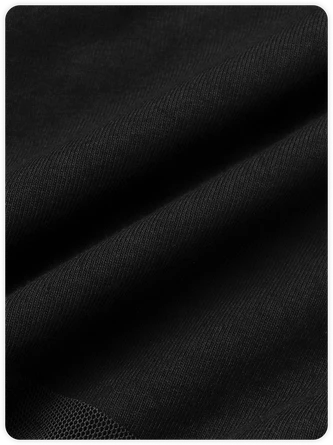 Kollyy Street Black Patchwork Cropped Crossed Collar Top Bodysuit 3 Kollyy Street Black Patchwork Cropped Crossed Collar Top Bodysuit - Image 3